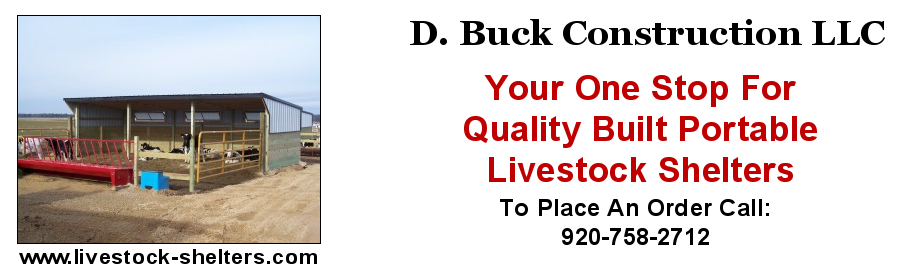 Portable Livestock Shelters & Calf Condos
